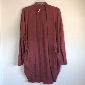 Z Supply - Marbled Dusty Rose - Cocoon Sweater